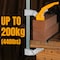 Powertec 8 Inch Bar Clamps w/ 440 lb Capacity, Quick-Release Woodworking Clamps w/ Aluminum Jaws, 2PK 72120 - alternate 7