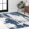 Jonathan Y Zoe Contemporary Bohemian Abstract Marble Navy/White 5 ft. x 8 ft. Area Rug SEU302A-5 - alternate 8