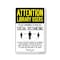 Signmission Public Safety, Library Users Practice Social Distancing, 10in X 7in Rigid Plastic, OS-NS-P-710-25393 OS-NS-P-710-25393 - alternate 1