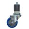 Service Caster 3.5'' SS Blue Poly Wheel Swivel 1-3/4'' Expanding Stem Caster SCC-SSEX20S3514-PPUB-BLUE-134 - alternate 1