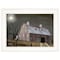 Homeroots Midnight Moon 2 White Framed Print Wall Art 404442 - alternate 1