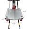 Pake Handling Tools Powered V Block Work Positioner Trucks, 330lb, 59in Lift Height PAKWP02-VB01 - alternate 7