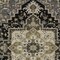 Homeroots 3' X 5' Black Gray And Ivory Oriental Washable Indoor Outdoor Area Rug 600138 - alternate 8