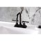 Kingston Brass Double-Handle 4" Centerset Bathroom Faucet with Brass Pop-Up, Oil Rubbed Bronze KS6645CKL - alternate 6