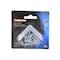 Prosource Corner Brace, 1-1/2 in L, 1-1/2 in W, 1/2 in H, Steel, Zinc-Plated, 1.8 mm Thick Material CB-B015-C4PS - alternate 6