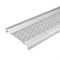 Waterlock Goldguard 5" K-Style & Box Gutters, Aluminum/SS Gutter Guard, White, 1ft Sample WG-5KS-001-WHT - alternate 1