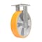 Vestil Polyurethane Rigid Caster 8 In. Diameter x 2 In. Width 1543 Lb. Capacity Orange/Silver CST-VE-8X2PUA-R - alternate 1