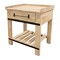 Homeroots 26" White One Drawer Nightstand 488757 - alternate 7