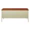 Hirsh Right-Hand Single Pedestal File Office Desk W/ Center Drawer, 30 in D X 29.5 in H, 66 in W X 20094 - alternate 6