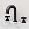 Vigo Hart Two Handle Three-Hole Widespread Bathroom Faucet in Matte Black VG01305MB - alternate 6