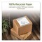 Avery EcoFriendly Recycled Shipping Labels, Inkjet/Laser, 8.5 x 11, White, 1/Sheet, 10PK 48809 - alternate 6