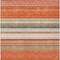 Homeroots 3' X 5' Coral Ivory And Gray Striped Washable Indoor Outdoor Area Rug 614803 - alternate 8
