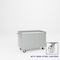 Pucel Mobile Cabinet Bench, Semi Steel Casters, 48 in W x 26 in D x 34 in H, With Vise Shelf, Light Blue PC-48S-VS - alternate 1