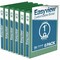 Davis Group Easyview Premium, Round Ring, Customizable, View Binder, (Green, 1"), PK6 8411-04-06 - alternate 1
