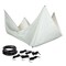 Mytee Products White 10ft x 10ft Ceiling Leak Diverter Drain Tarp, Vinyl Coated Drainage Tarp DD10-10-White - alternate 1