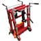 Pake Handling Tools Premium Hydraulic Machinery Mover, 4400 lb. Cap, Steel Wheel With PU Tread, Set of 2 PAKFM07 - alternate 1