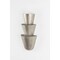 Corbett Lighting Bucharest Wall Sconce in Warm Silver Leaf 508-03-WSL - alternate 6