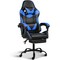 Simple Deluxe YSSOA Gaming Chair, Computer Chair with Footrest, Height Adjustable and 90 Deg-135 Deg Tilt Functio FNCHARGAME01BBLUFR - alternate 1