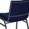 Flash Furniture HERCULES Series Heavy Duty Navy Blue Dot Fabric Stack Chair, PK4 4-XU-60153-NVY-GG - alternate 9