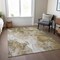 Homeroots 8' X 10' Brown And Ivory Abstract Washable Indoor Outdoor Area Rug 617791 - alternate 7