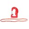 Mytee Products Endless Round Sling 20ft Red w/ Hook Combo Crane Wrecker Towing RSLH-20-13200-R - alternate 1