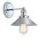 Jonathan Y July 7.9 in. 1-Light Industrial Farmhouse Metal Vanity Light, Chrome JYL7423A - alternate 11