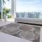 Homeroots 10' X 14' Chocolate And Beige Faux Bois Washable Indoor Outdoor Area Rug 613138 - alternate 9