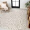 Jonathan Y Eryx Modern Bohemian Abstract Organic Reversible Machine-Washable Gray/Cream 5 ft. x 8 ft. Area Rug SVH103A-5 - alternate 7