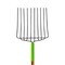 Ames 10-Tine Ensilage Fork, Welded Steel, Hardwood Handle, D-Grip 2827000 - alternate 4