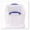 Really Useful Box Stackable File Box, Legal Files, 14.5 x 18.5 x 12.75, Clear/Blue Accents 32CL - alternate 5