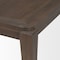 Homeroots 72" Dark Brown Wood Dining Table 604017 - alternate 6