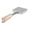 Kings County Tools Hot Sandwich Maker Press Stovetop or Campfire Cooking Equipment Aluminum Flip Pan Sandwich Toaster GW39A04-02 - alternate 1