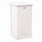 Rubbermaid Commercial Defenders Biohazard Step Can, Square, Steel, 6.5 gal, White FGST12EPLWH - alternate 3