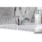 Kingston Brass Double-Handle 4" Centerset Bathroom Faucet with Pop-Up Drain, Polished Chrome FB5621CML - alternate 4