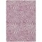 Homeroots 9' X 12' Plum And Ivory Abstract Washable Indoor Outdoor Area Rug 599008 - alternate 9