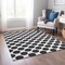 Homeroots 3' X 5' Black And Ivory Polka Dot Washable Indoor Outdoor Area Rug 614869 - alternate 9