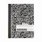 Bazic Products Composition Book, College Ruled, Black Marble, 100 Sheets, 12PK 5050 - alternate 6