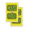 Signmission Cash For Gold, A-Frame & 2 Decals Installed, Heavy-Duty Plastic Frame SBHD-D-2436-Cash For Gold - alternate 5