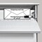 Mail Boss Townhouse Locking Wall-Mount Mailbox, Cream White, 14/16-Gauge Steel 805949 - alternate 8