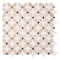 Andova Tiles Martha Country Beige Floral Marble Look Polished Natural Stone Wall & Floor Mosaic Tile ANDMART465 - alternate 6