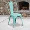 Flash Furniture Contemporary Stackable Chair, 17-3/4 in W 20" L 33-1/2" H ET-3534-MINT-GG - alternate 9
