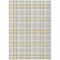 Homeroots 5' X 8' Yellow And Gray Plaid Washable Indoor Outdoor Area Rug 601375 - alternate 8