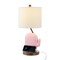 Jonathan Y Ellie 20.25" Bohemian Designer Iron/Resin Elephant LED Kids' Table Lamp w/Phone Stand and USB Chargi JYL6312B - alternate 1