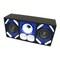 Deejay Led Loaded Box w/Two Despacito Heavy Duty 6-in Woofers One Horn and w/Two Bullet Tweeters BLUE TBH6BLUE - alternate 1