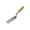 Marshalltown Margin Trowel, 5 in L Blade, 1-1/2 in W Blade, HCS Blade, Wood Handle 11204 - alternate 7