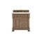 James Martin Vanities Brookfield 36 in. Single Vanity, Pecan w/ 3 CM Victorian Silver Silestone  Top 547-V36-PCN-3VSL - alternate 1