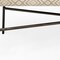 Homeroots 17in Cream and Black Upholstered Cotton Blend Geometric Bench 376189 - alternate 5