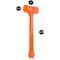 Neiko 1 LB Dead Blow Hammer, Neon Orange 02846A - alternate 5