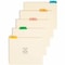 Smead Filing Guides with Alphabetic Indexing, Manila, 25PK SMD50180 - alternate 1