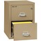 Fireking 2 Drawer, 1 Hr Fire & impact rated, 25" depth Letter Sand 2-1825-CSA - alternate 4